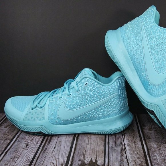 Nike Kyrie 3 Aqua Colorway Mens Basketball Limited - Picture 2 of 7
